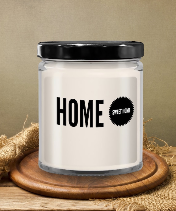 Sweet Home Candle Gift Honey Soy Candle Cozy Gifts for Women 