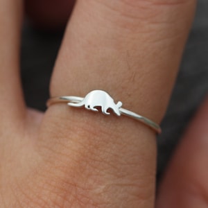 solid 925 silver Aardvark ring,Ant bear ring,antbear,Giant Anteater,Anteater jewelry,friendship jewelry,animal lover jewelry