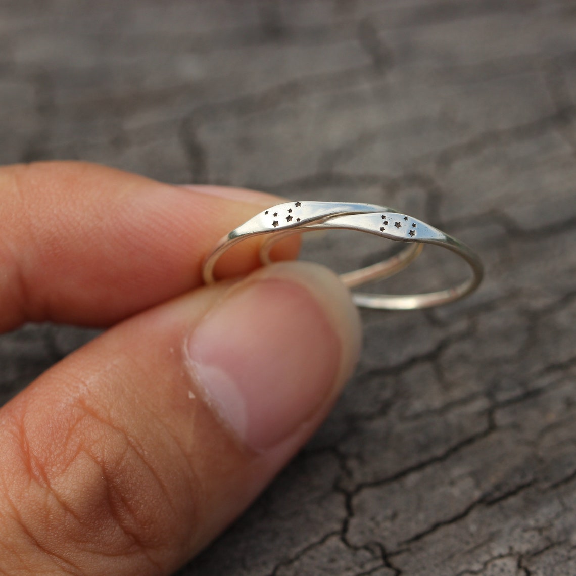 Silver Horoscope Rings Sterling Silver Zodiac Constellation Ring: Horoscope Jewelry Gift - Etsy
