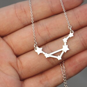 925 silver Libra necklace