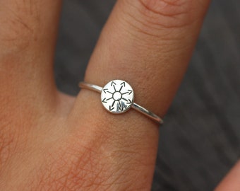 Sterling Silver Star of Chaos Ring - Inspired Jewelry
