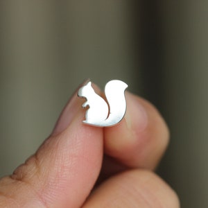 925 silver squirrel pin