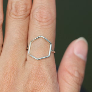 Sterling Silber geometrischer Ring,Silberring,Silberring,Silberring,Silberring,Geschenk für sie