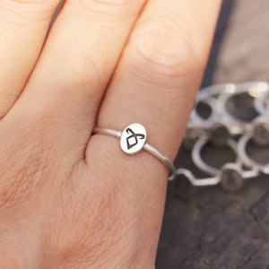 925 silver Power runes Ring