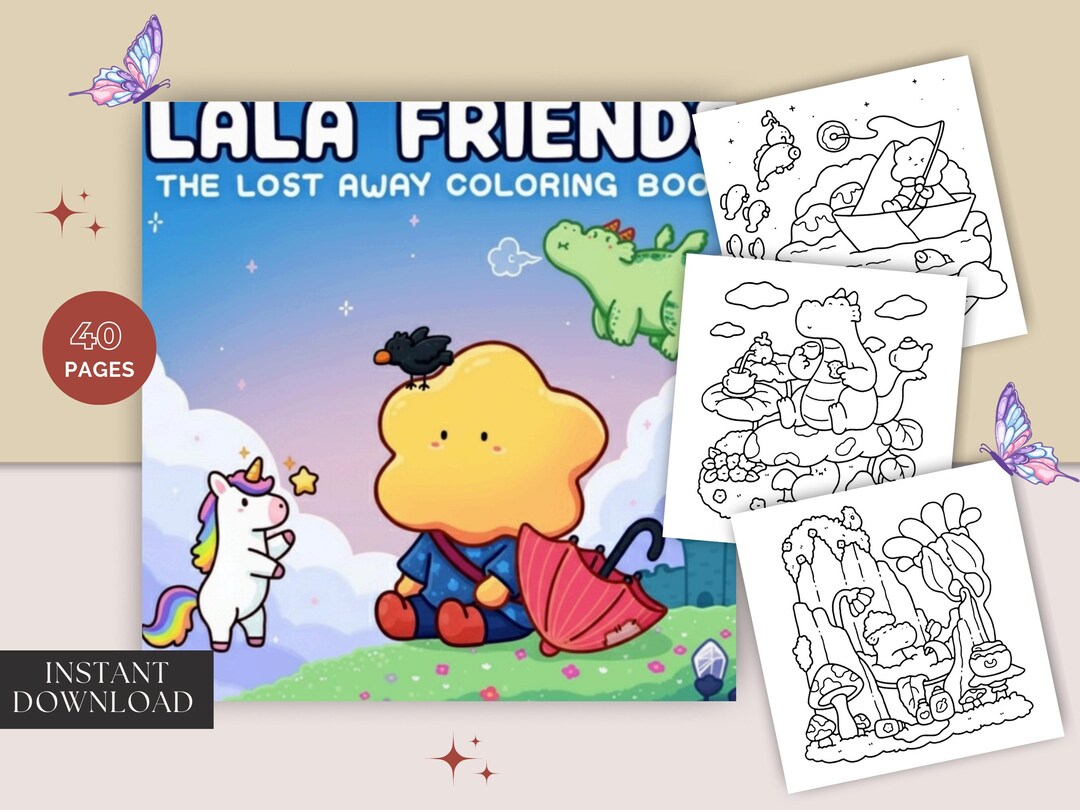 Cozy Coloring Book Bundle – Coco Wyo Style, Kids & Adults (PDF Pattern ...