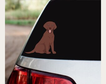 Labrador breed | Pawsome Doggy Car Decals | Express Your Love for Dogs