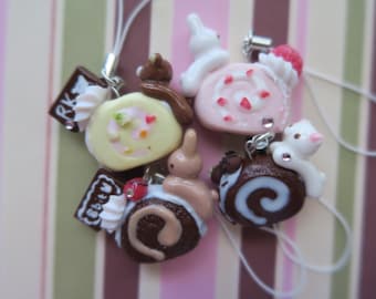 swiss roll charms