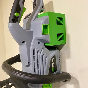 EGO 56V Chainsaw Wall Mount (18&quot;, 16&quot;, 14&quot;) Custom 3D Printed Bracket
