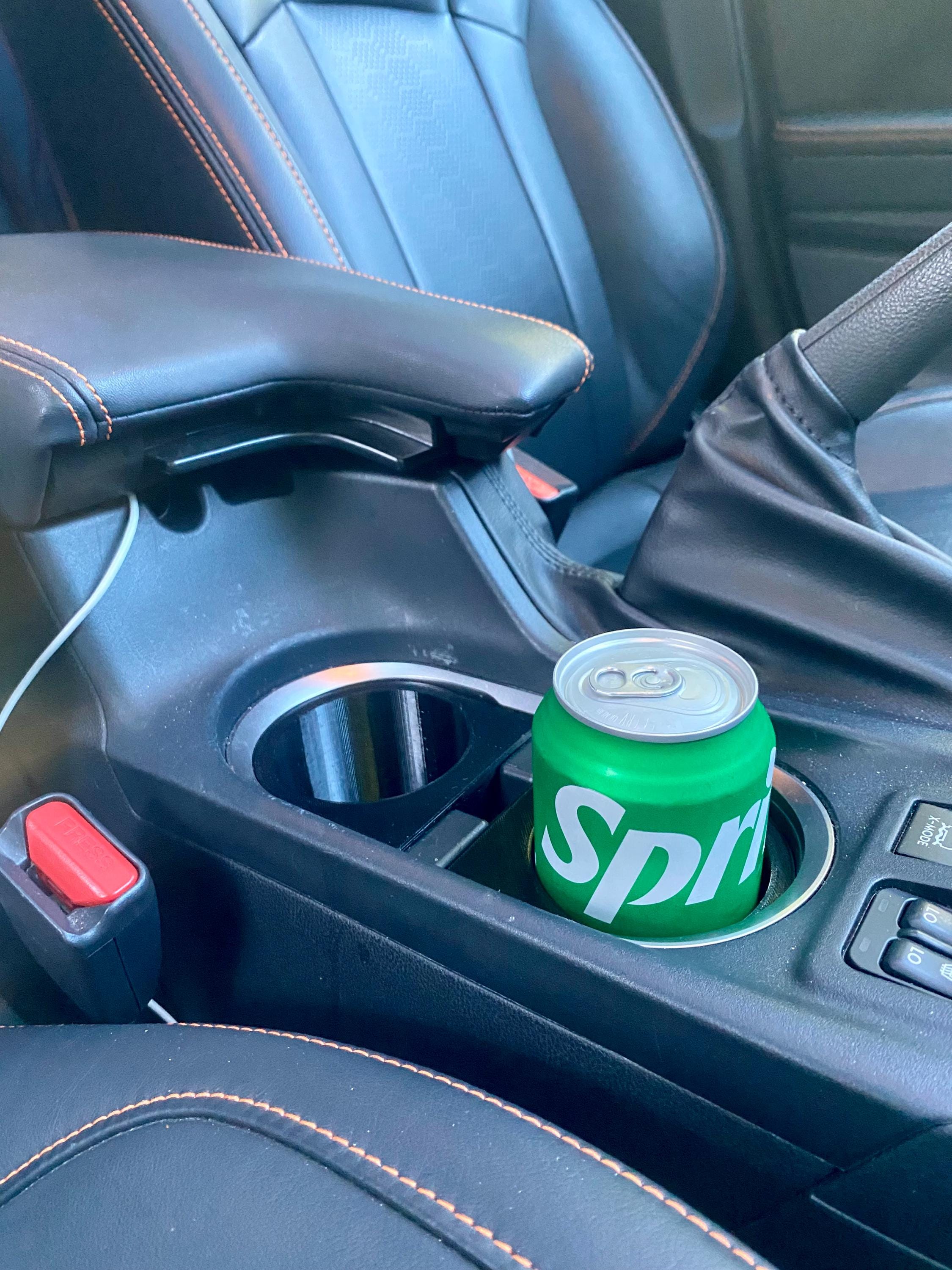 2018-2023 Subaru Crosstrek & Impreza Can Holder Insert – Fits 12oz Cans – 2018–2023 Cup Holder Adapter – 3D Printed PETG Car Accessory