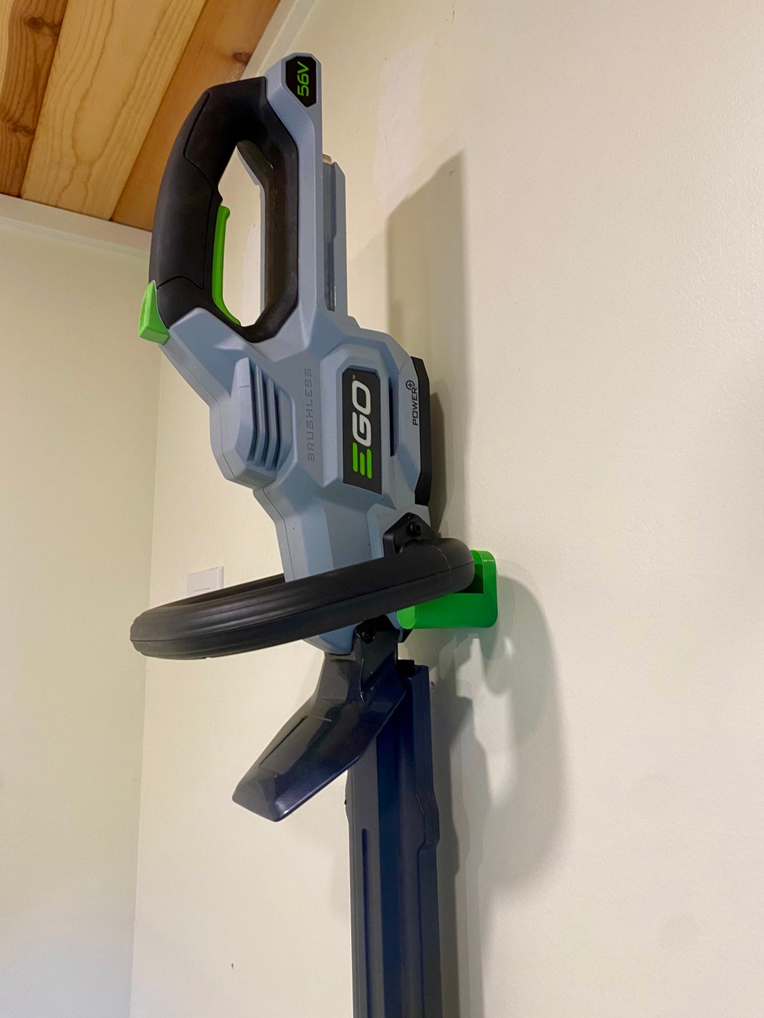 EGO 56V Hedge Trimmer Wall Hanger Mount Bracket Hook Convenient Storage