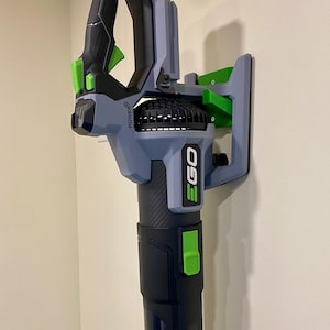 EGO 880 CFM Blower Wall Mount Hanger – 3D Printed Storage Hook for 56V Leaf Blower – Garage Organization for EGO Power+ Tools