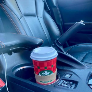 Adaptador para portavasos Subaru Crosstrek e Impreza (2018-2023): compatible con vasos de 20 oz y tazas de café. Inserto impreso en 3D.