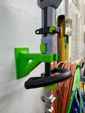 EGO String Trimmer Wall Mount – Fits 16" Line IQ™ POWERLOAD™ & PS1001 Pole Saw – Multi-Head Tool Hanger