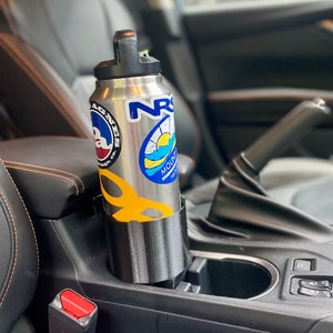 2018-2023 Subaru Crosstrek / Impreza Custom Fit Cup Holder Insert Adapter - Perfect fit for 36oz Water Bottles, Yeti, Hydroflask