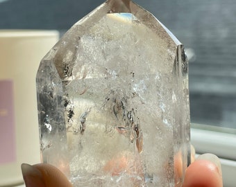Tour de quartz fumé Cristaux de quartz fumés naturels pour la guérison du chakra racine Citrine fumé Quartz champagne