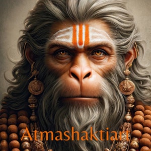 Lord hanuman HD | hanuman | hindu god | Monkey God | Buddhist art | digital art | Instant download  | Hanumanji