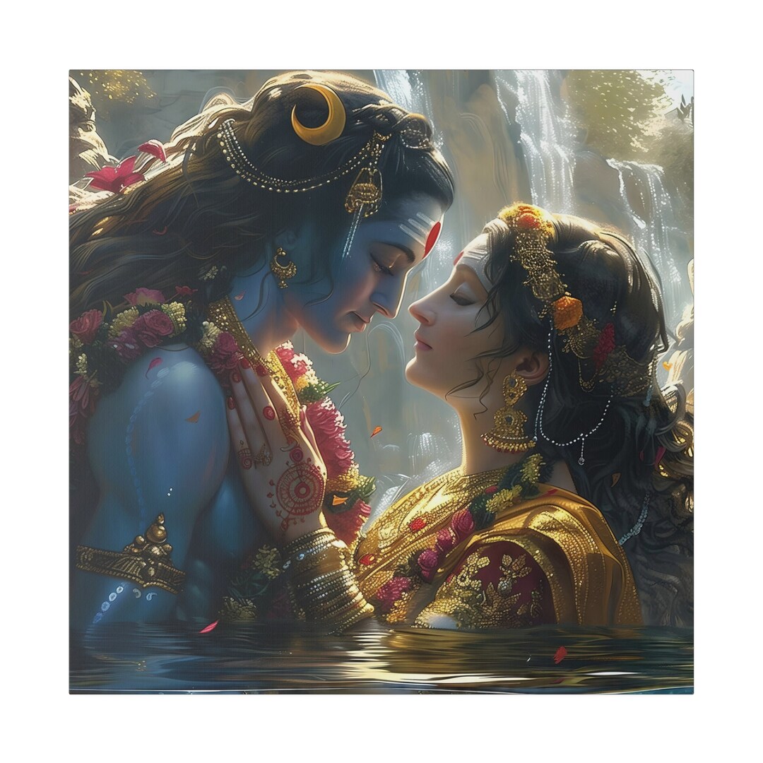 Lord Shiva And Goddes Parvati Love Portrait Shiva And Shakti Home Lord Shiva And Goddes Parvati Love Portrait Shiva And Shakti Home