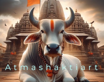 Nandi The Divine Bull | Lord Shiva Bull | Nandi Maharaj | Holy Nandi | Divine Bull | Hinduism |