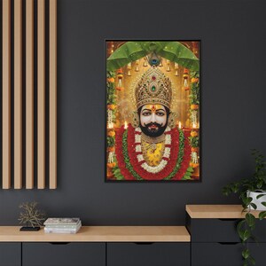 Khaatu Shyam Matte Canvas Framed | Haare ka sahara | Shyam baba | image 20