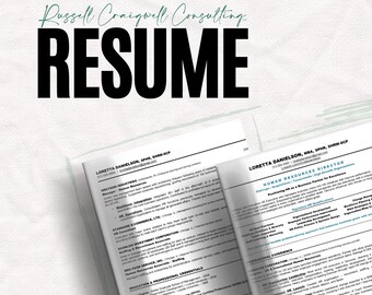 Handgemacht für den Erfolg: Moderne und stilvolle Lebenslaufvorlage