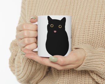 Ceramic Mug, 11oz - "Blep"