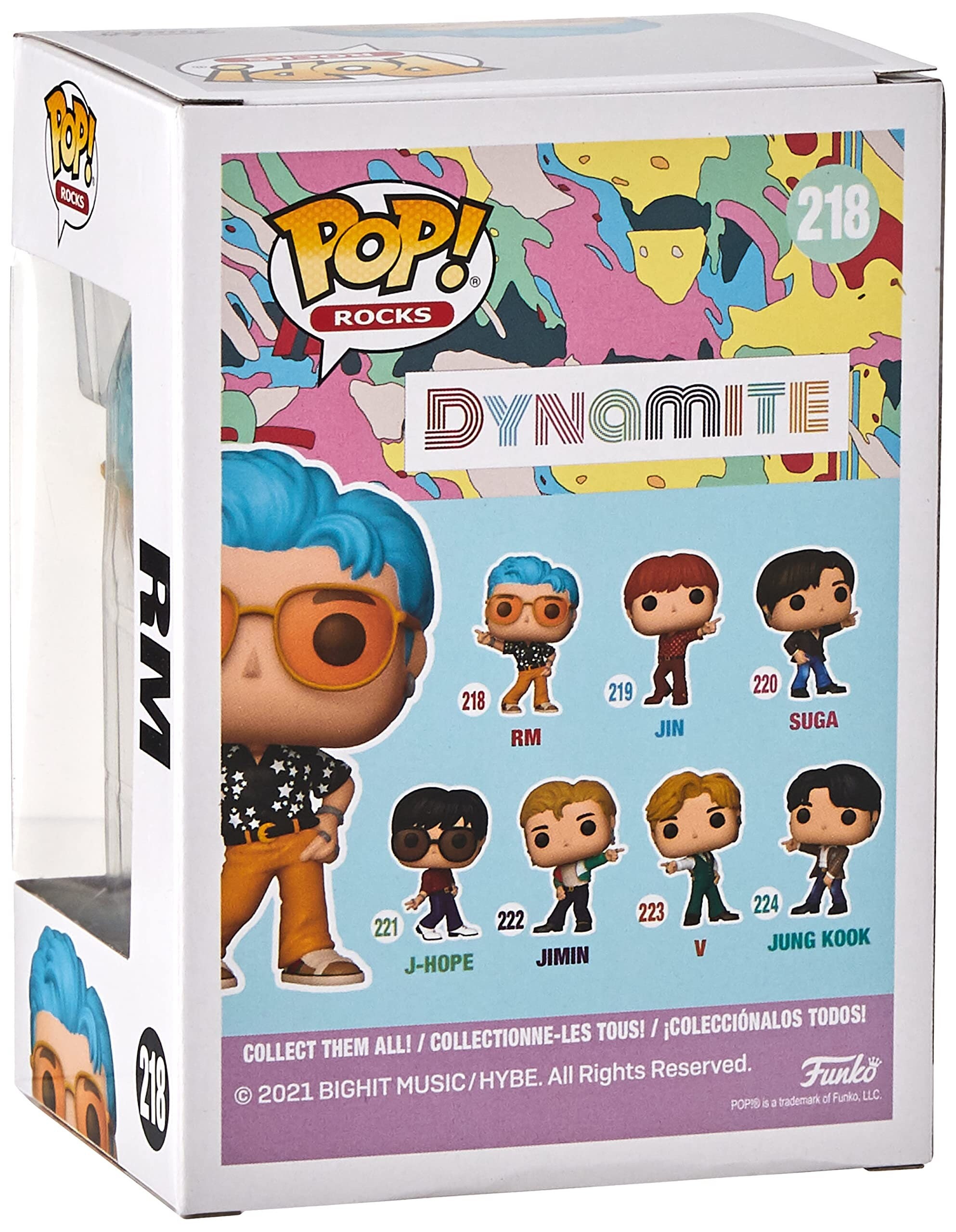 Funko Schlüsselanhänger BTS Dynamite - Jung Kook Pocket POP! Keychain