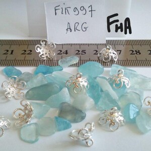 LOT, Filigree flower bead bail, 10mm diameter, silver, bronze and gold, DIY haberdashery supplies, bead and stone gluing without holes, DIY jewelry
