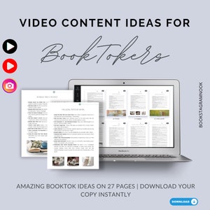 Easy and fun bookish video content creation for bookstagram and booktok, writer marketing