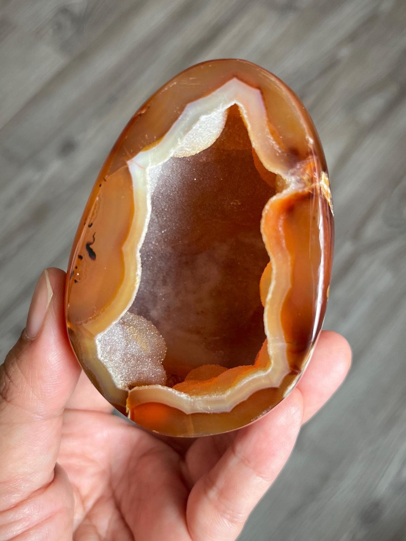 Carnelian Egg - Etsy