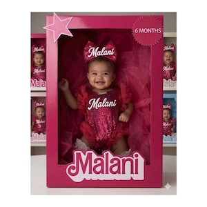 Abito tutina fucsia personalizzato per compleanno: perfetto per il servizio fotografico "Cake Smash".