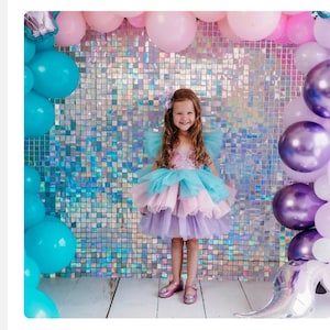 Mermaid Style Dresses, Ariel Mermaid Dress Costume, Mermaid Photoshoot Outfit, Gift Baby Girls Dress, Mermaid Tutu Dress, Toddler Mermaid