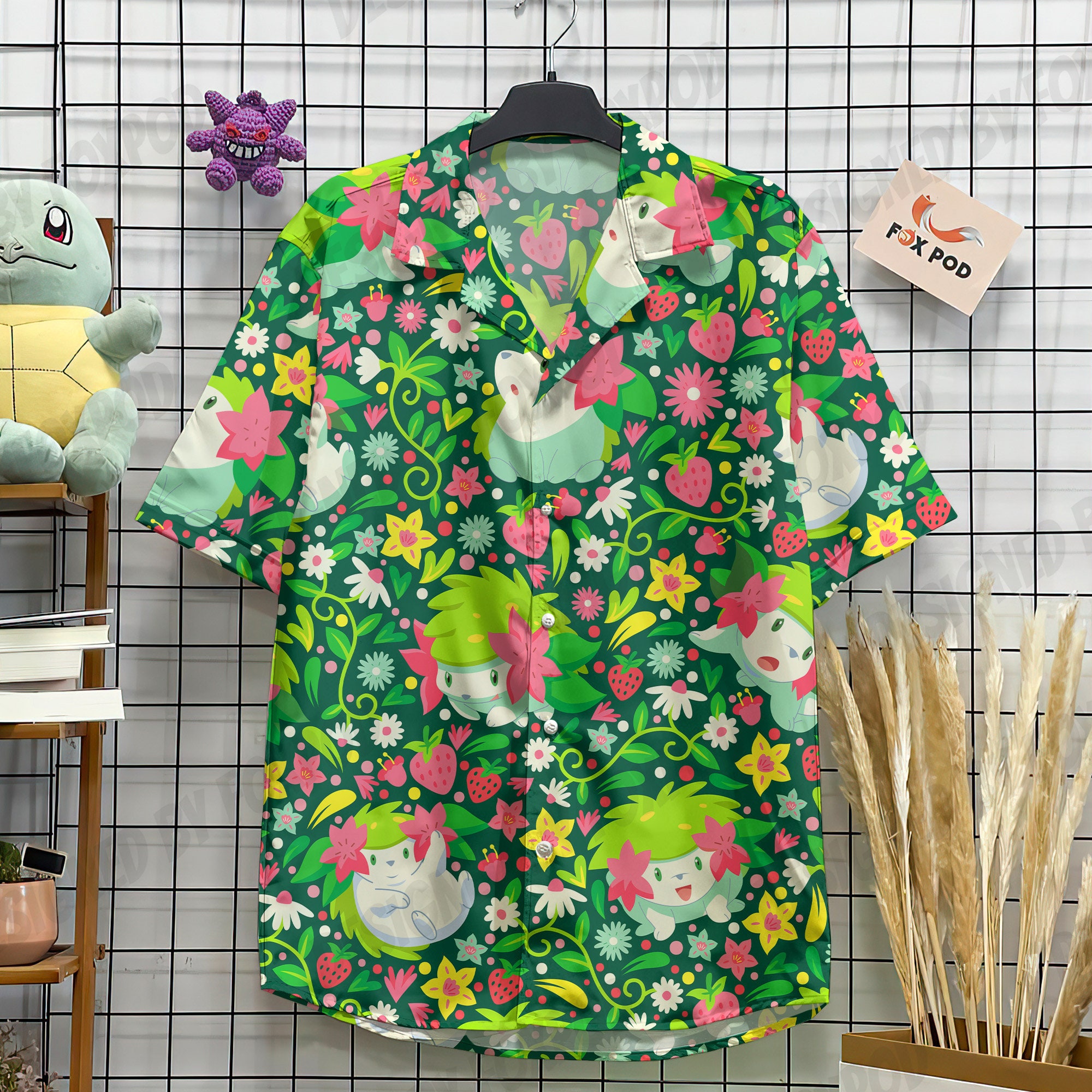 Shaymin Land Forme Pokemon Design Unisex T-Shirt - Teeruto