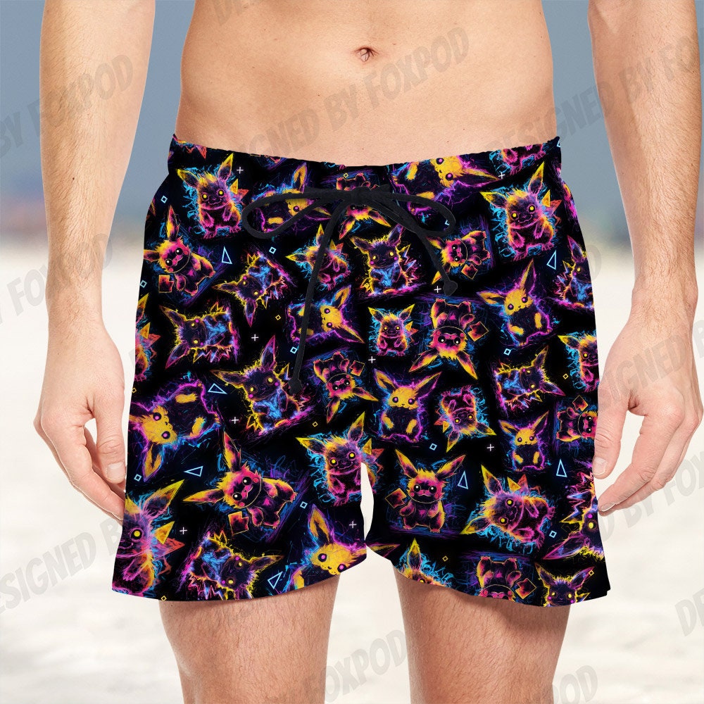 Discover Pika Ghost Beach Short, Pika Ghost Hawaiian Short