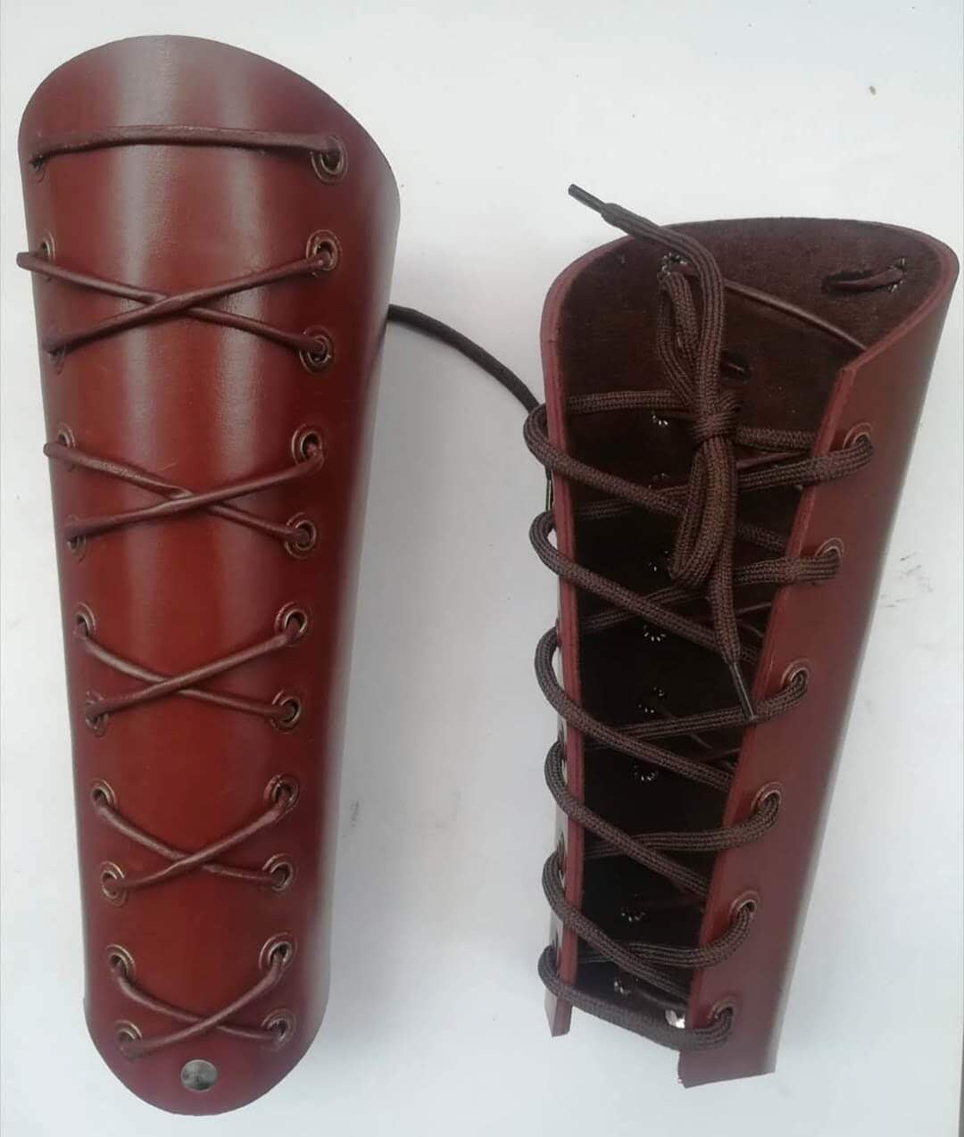 Leather Arm Guard Braces, Hand Guard Set, Medieval Armor Mens Gloves Etsy