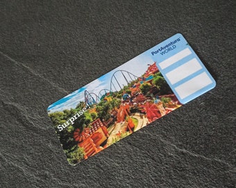 Entrada PortAventura World, Entrada Personalizada, Invitación, Regalo Personalizado, Anuncio de Viaje Original, Niño