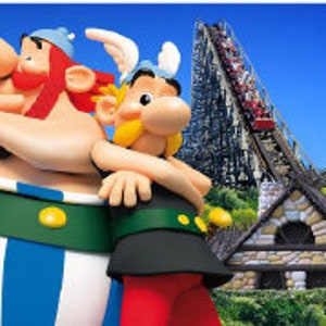 Billet Parc Astérix, Ticket personnalisé, Invitation, Cadeau personnalisé, Annonce voyage originale, Toutatis image 5