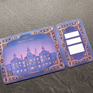Disneyland Paris Ticket, personalisiertes DLH Disneyland Hotelticket, Einladung, personalisiertes Geschenk, originelle Reiseankündigung, Download