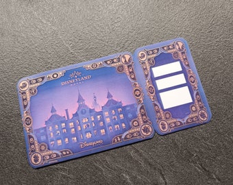 Disneyland Paris Ticket, Personalized DLH Disneyland Hotel Ticket, Invitation, Personalized Gift, Original Travel Announcement, Download