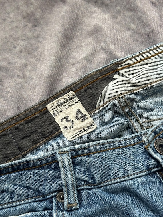Y2k Volcom Distressed Enowen Classic Straight Cot… - image 9