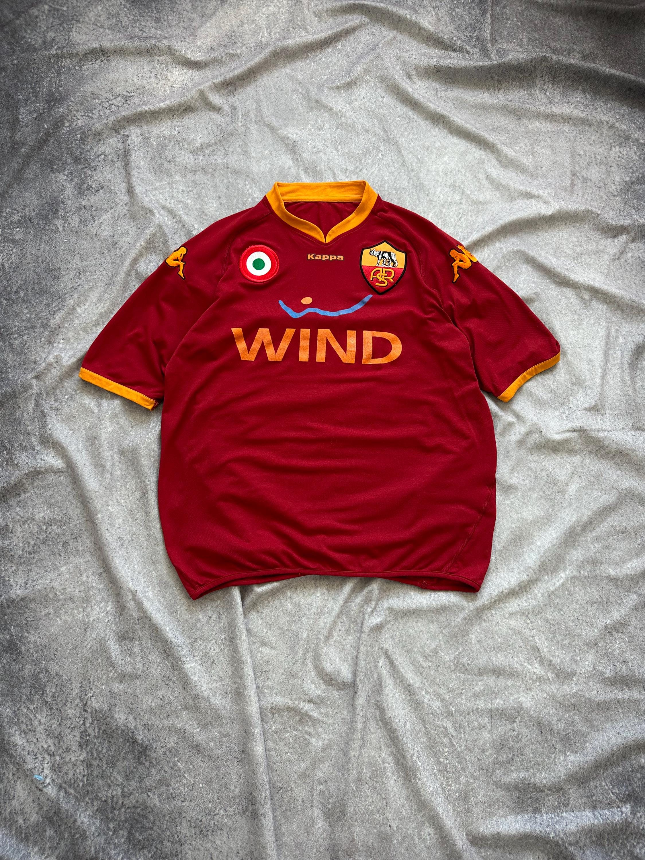 84/85 AS.ROMA ローマ＜＃10選手用＞長袖 KAPPA 2208t