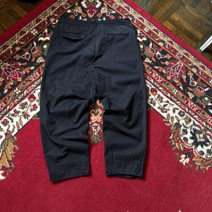 COMME DES GARCONS Homme Deux Black Chino Pants Black Size S image 12