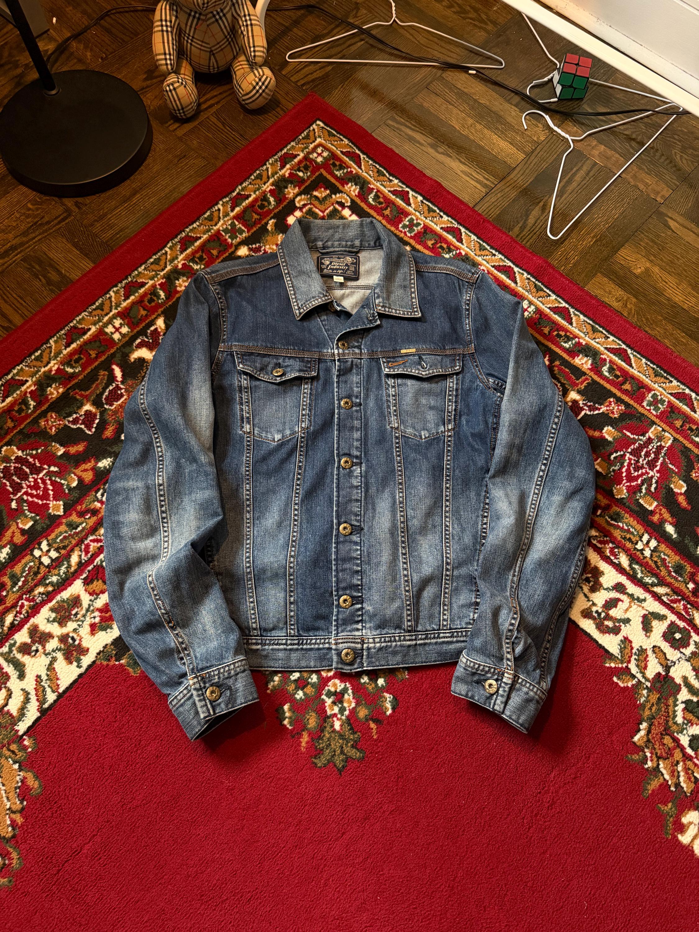Vintage Diesel Denim Jacket - Etsy