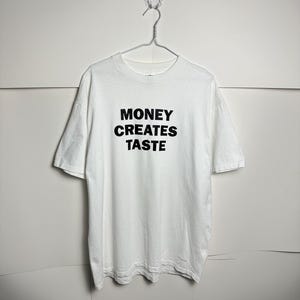 Money Create Taste Jenny Holder 90s Vintage Tee