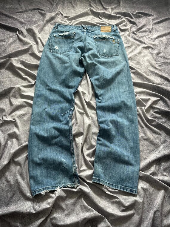 Y2k Volcom Distressed Enowen Classic Straight Cot… - image 5