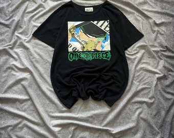 Vintage 2000s One Piece Roronoa Zoro Wanted Anime Movie Y2k Tee