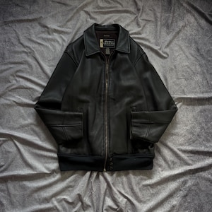 Vintage Eddie Bauer Leather Jacket - Etsy