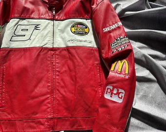 Vintage NASCAR Kasey Kahne Chase Authentic Dodge Racing Jacket
