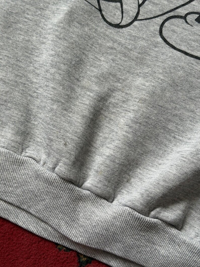 Vintage Mickey Mouse Disney Crewneck Sweatshirt 80s Made In USA L image 14