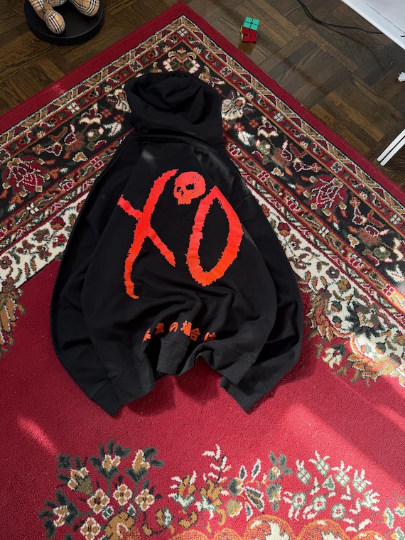 Nav Weezy X XO Emergency Tsunami Hoodie Men's Large Black Merch