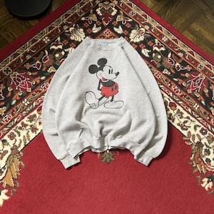 Vintage Mickey Mouse Disney Crewneck Sweatshirt 80s Made In USA L image 1
